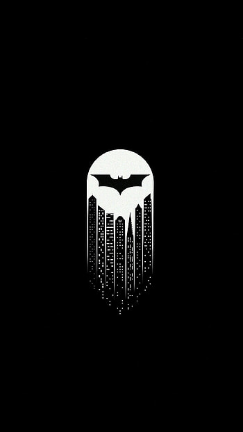 Black Batman , amoled black batman HD phone wallpaper