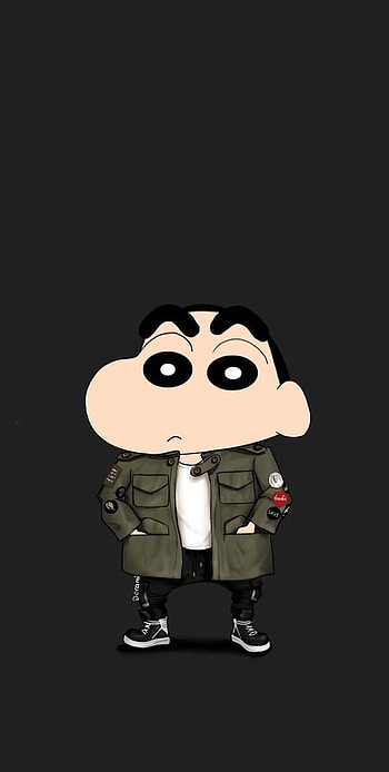 Shin Chan , shin chan funny HD phone wallpaper