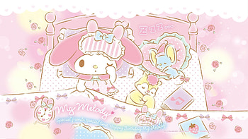 My Melody Laptop, sanrio pc aesthetic HD wallpaper