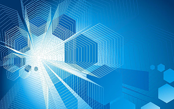Abstract, background 3d biru HD wallpaper