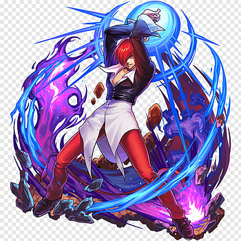 Iori Yagami Anime Manga The King of Fighters, Anime PNG, chou kof HD phone wallpaper