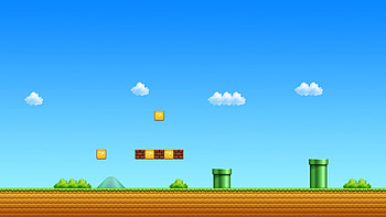 121 Super Mario Bros. HD wallpaper