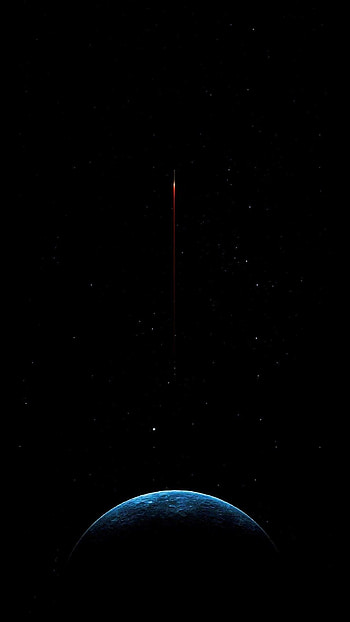 Minimalist Space Themed , minimal oled HD phone wallpaper