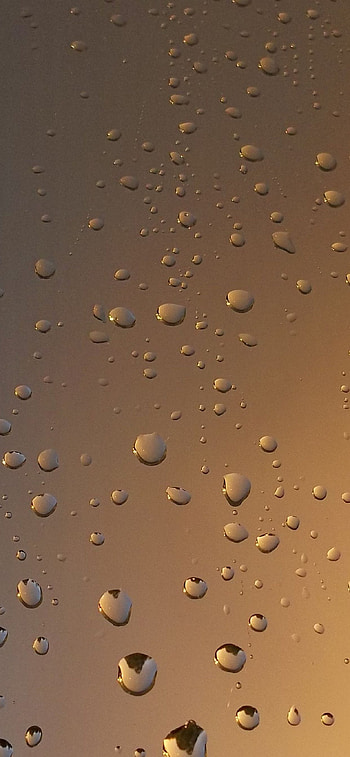 iOS 12, X, XS, XR, XS Max, gold, water, clean, simple, abstract, apple, wallpap…, 12 gold HD phone wallpaper
