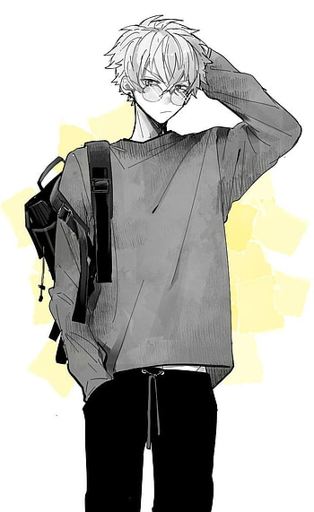 Hoodie Cute Anime Boy Drawings, hooded sad anime boy HD phone wallpaper