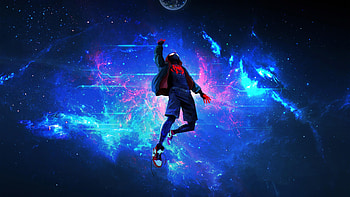 Miles Morales in Spider, miles morales spider man HD wallpaper