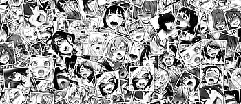 Ahego, ahegao 1920x1080 girl anime HD wallpaper