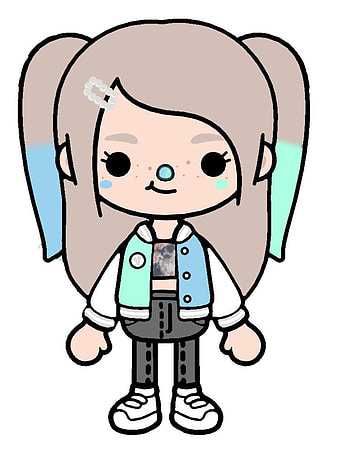 My very first Toca life edit!, aesthetic toca boca characters HD phone wallpaper