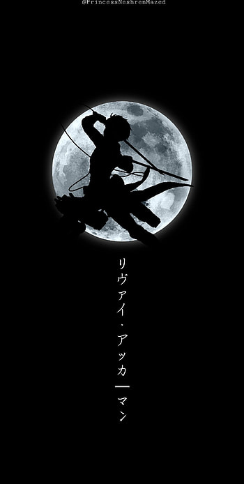 Levi Ackerman, attack on titan dark HD phone wallpaper
