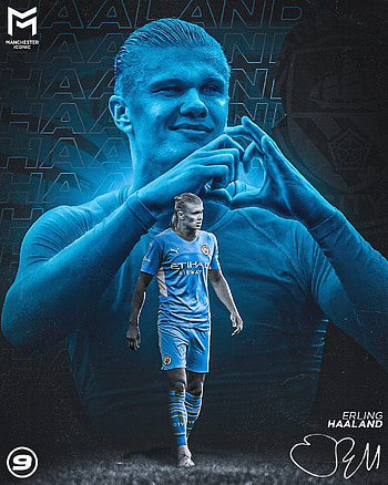 تويتر \ Manchestericonic™ على تويتر:, haaland man city HD phone wallpaper