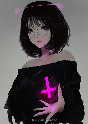 Anime Bad Girl posted by Ethan Cunningham, anime attitude girl HD phone wallpaper