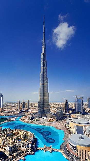 Dubai , burj khalifa HD phone wallpaper