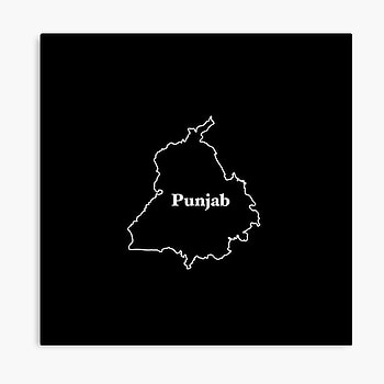 Map of Punjab, punjab map HD phone wallpaper