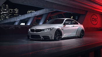 2560x1440 bmw m4, bmw, car, white, side view 16:9 backgrounds HD wallpaper