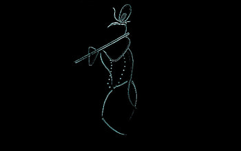 Shree, lord krishna 3d in black background HD wallpaper