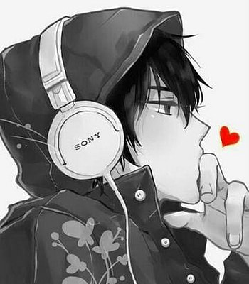 Cool Anime Boy With Heads Drawing, anime guy with hoodie HD phone wallpaper