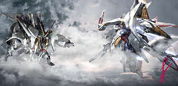 Xi and Penelope editing artwork by arkangelx!, xi gundam HD wallpaper