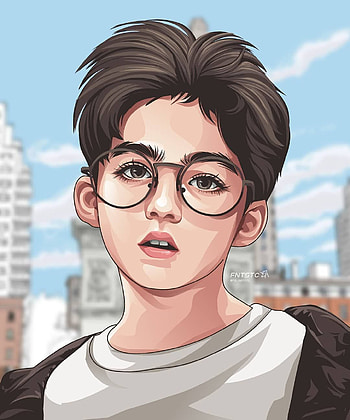 Cartoon DP Boy For Whatsapp, handsome boy cartoon HD phone wallpaper