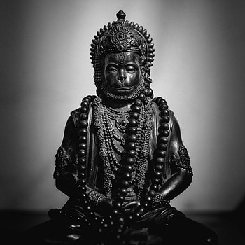 hanuman meditation HD phone wallpaper