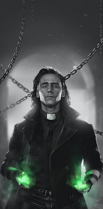 Loki by AnimeMarvelFan, loki magic HD phone wallpaper