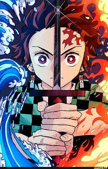 tanjiro water breathing HD phone wallpaper