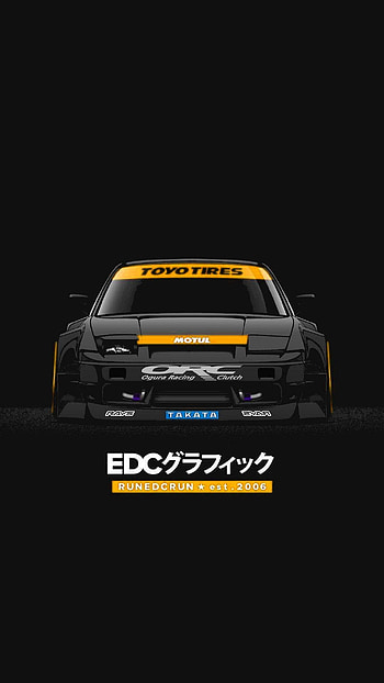 Aesthetic JDM, anime jdm HD phone wallpaper