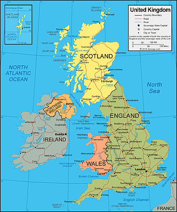 United Kingdom Map, england map HD phone wallpaper
