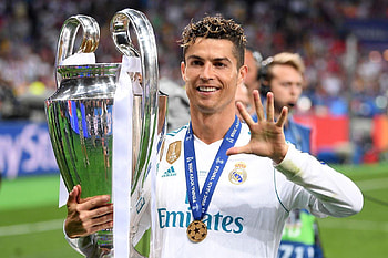 2018 Champions League Final: Ronaldo's Full Post, cristiano ronaldo with ucl trophy HD wallpaper