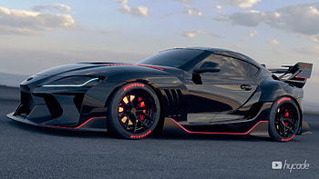 Toyota Supra Goes Full HD wallpaper