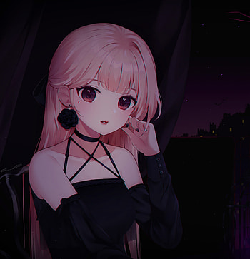 Anime Girl, anime attitude girl HD phone wallpaper
