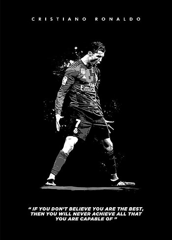 Cristiano Ronaldo Quotes' Poster by Trending Displate Posters, cr7 quotes HD phone wallpaper