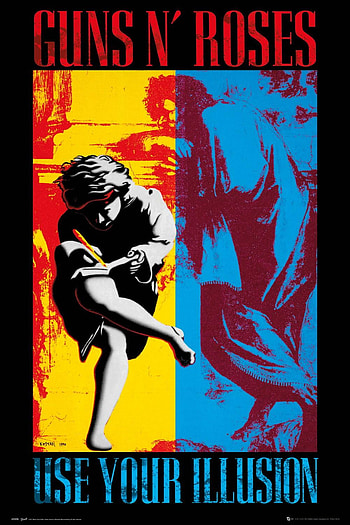 Guns N Roses, use your illusion i HD phone wallpaper