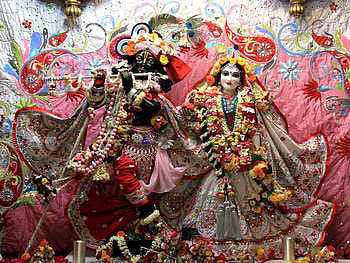 Krishna Iskcon, radha rani HD wallpaper
