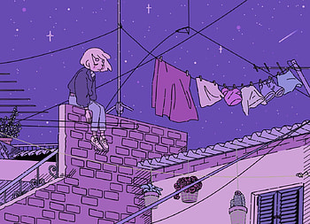 lofi anime aesthetic ipad HD wallpaper