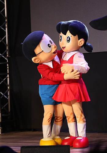 Doraemon: Nobita Shizuka Love /, nobita pic HD phone wallpaper