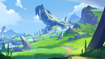Inazuma Scenery [Genshin Impact], genshin impact landscape HD wallpaper