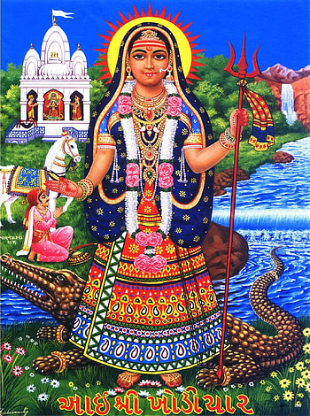Beautiful, khodiyar maa HD phone wallpaper