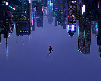 Into the spider verse :, leap of faith HD wallpaper