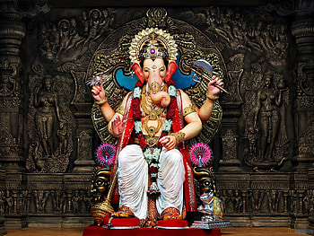 StatusMaffia: 4 Ganpati , and Whatsapp DP, ganpati bappa full HD wallpaper