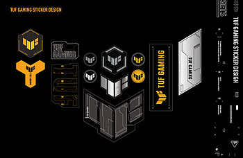 TUF Gaming Rebrand on Behance, asus tuf a15 HD wallpaper