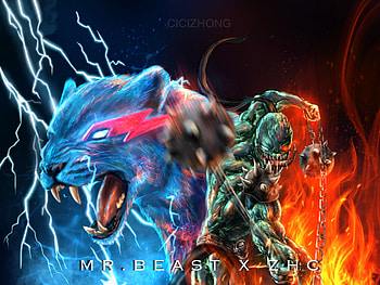 Mr Beast posted by Sarah Anderson, mrbeast logo HD wallpaper