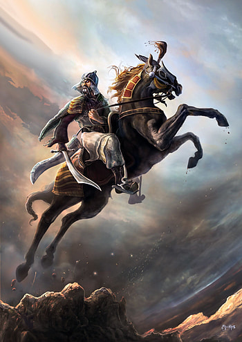 Pin on Mongol War Art, islamic warrior HD phone wallpaper