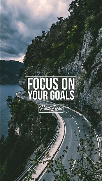 Focus on Your Goals, life goal HD phone wallpaper
