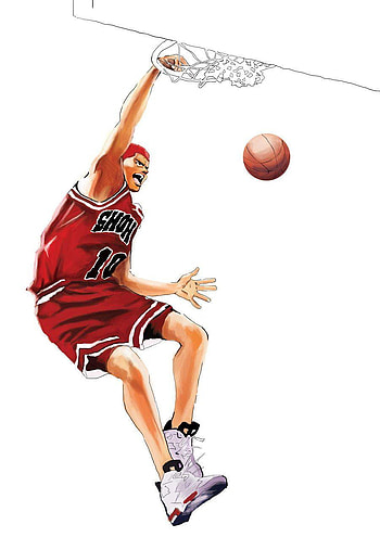sakuragi hanamichi from slam dunk , sakuragi hanamichi from, hanamichi sakuragi HD phone wallpaper