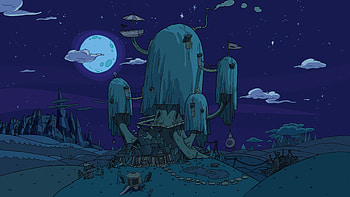 Ariel Robinhold on adventure time, adventure time night HD wallpaper
