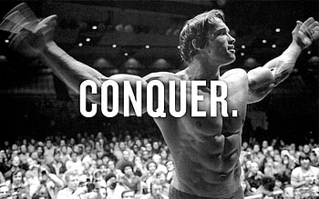 Arnold Schwarzenegger Conquer HD wallpaper
