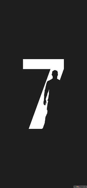 Cristiano Ronaldo minimal dark, cristiano ronaldo logo HD phone wallpaper