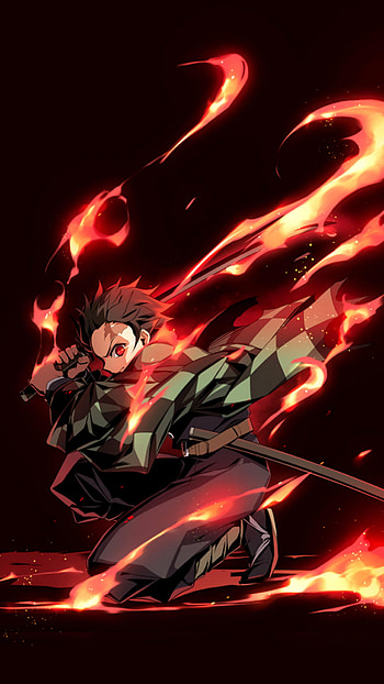 Tanjirou Kamado Kimetsu no Yaiba, kimetsu no yaiba anime android HD phone wallpaper