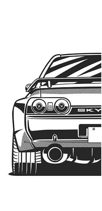 The JDM Elite on JDM, car drawing HD phone wallpaper