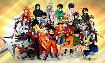 all anime characters Group with 68 items, cool anime characters HD wallpaper